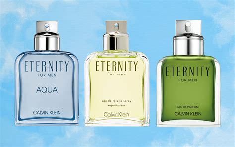 calvin klein men's cologne list